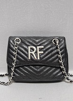 Фірмова шкіряна крос боді сумка mia bag