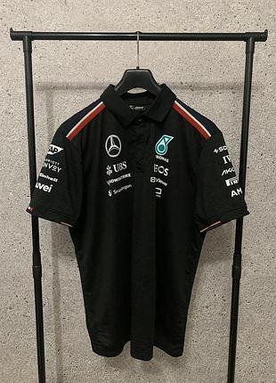 Поло футболка amg petronas