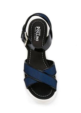 Босоножки из натуральной кожи pollini италия