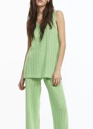 Літній вʼязаний костюм від h&m