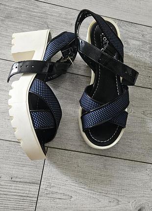 Босоножки из натуральной кожи pollini италия4 фото