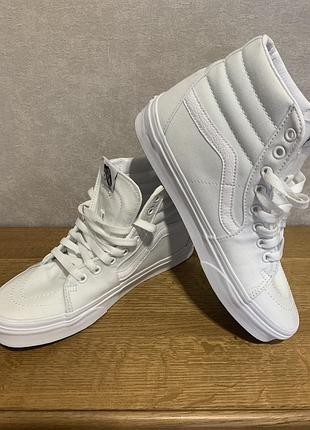 Женские высокие кеды vans оригинал новые