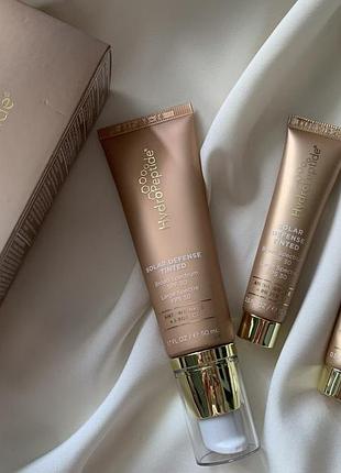 Сонцезахисний крем для обличчя hydropeptide solar defense tinted spf 30 топ