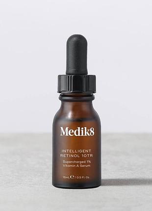 Антивікова сироватка для обличчя з вітаміном а 1% — 15ml medik8 — intelligent retinol 10tr топ