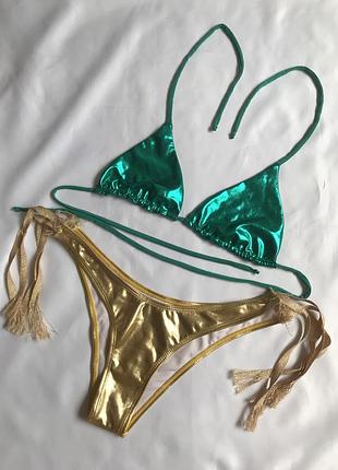 Блискучий купальник