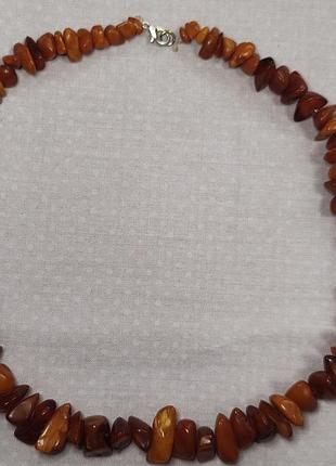 Ожерелье из янтаря ( желток)