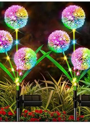 Класнючий незвичний кольоровий світильник на сонячних батареях.в лоті 1.