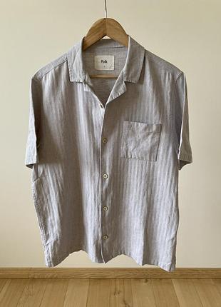 Теніска чоловіча з льону розмір м-хо