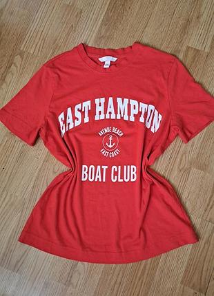 Котонова футболка h&m