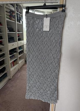 Спідниця плетена zara4 фото