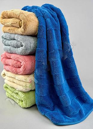 Рушники банні мікрофібра 140*70 см