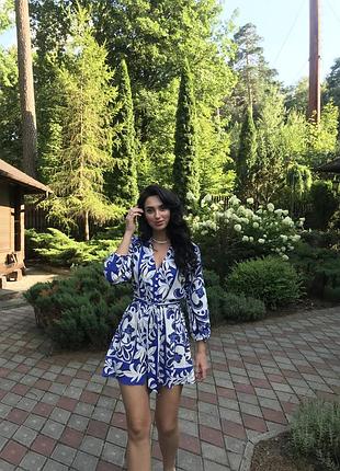 Сукня льон zara m5 фото