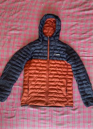 Пуховик, куртка зимова berghaus. розмір м-л