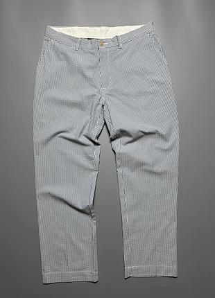 Polo ralph lauren чоловічі літні штани з структурованого котону, розмір 35/30, пп.45