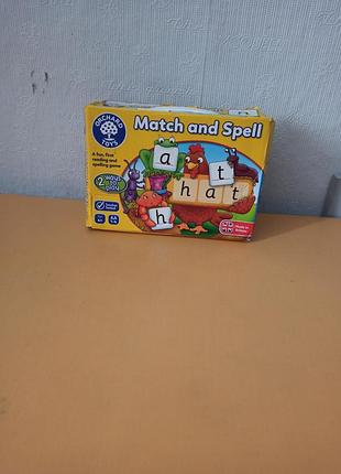 Гра набір для вивчення англійської мови "склади слово" orchard toys