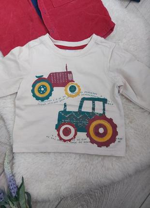 Набір сорочка реглан mini для хлопчика club 6-9 набор рубашка кофта на мальчика3 фото