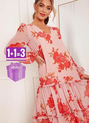 🥰 нова! сукня в квітковий принт chi chi