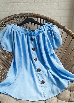 Стильна блуза з відкритими плечима від бренду f&f