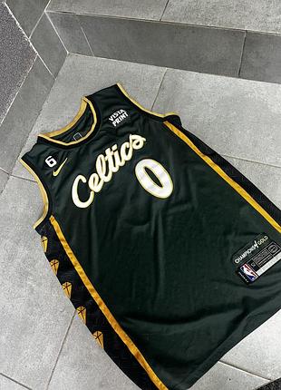 Jayson tatum boston celtics nike city edition swingman jersey men's nba large
