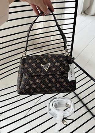 Сумка guess sora коричнева
