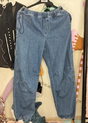 Джинсы с регулируемой талией 🩵