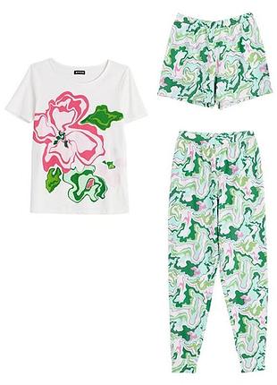 Женская пижама 3-в-1