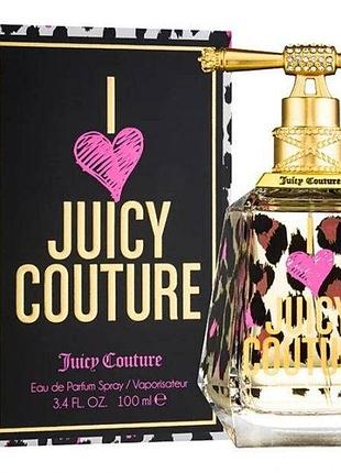 Оригинальный juicy couture i love juicy couture 100 ml парфюмированная вода