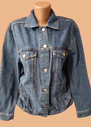 Пиджак женский 💯% джинс.