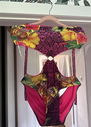 Шикарний здільний купальник matthew williamson р18