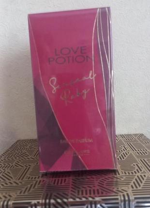 Парфумована вода love potion sensual ruby [лав поушен сеншуел рубі]