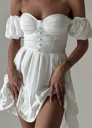 Сукня літня, біла