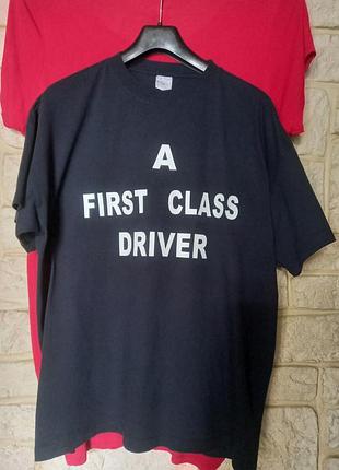 Футболка чорна чоловіча stedman xxl