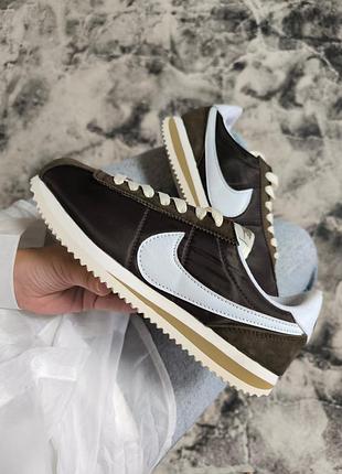 Кроссовки nike cortez brown кроссовки самые кортез