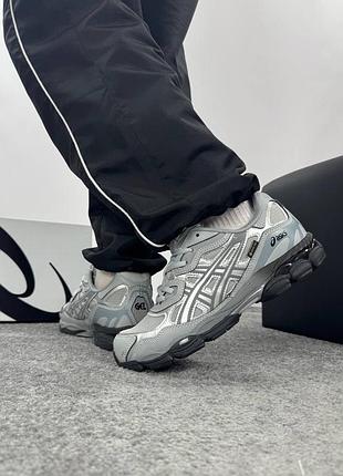 Asics gel-nyc silver black gore-tex 8