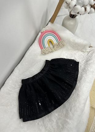 Стильная пышная юбка nutmeg, черная юбочка, спідниця, юбка