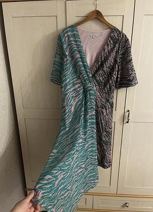 Шовкова сукня studio by preen дуже вишукана елегантна сукня натуральний шовк