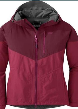 Куртка вітрівка водонепроникна фірмова outdoor research gore tex туристична мембранна