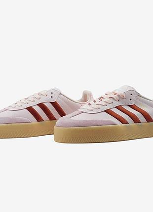 Кроссовки adidas samba xlg pink platform