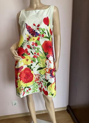 Качественное коктейльное платье/ l- xl/brend eliza l