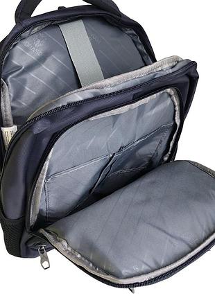 Рюкзак шкільний з ортопедичною спинкою для хлопчика 3 4 5 клас, портфель темно-синій + бре...