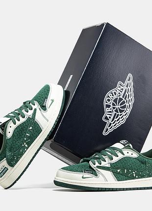 Кроссовки nike air angel 1 low x travis scott x gucci x supreme