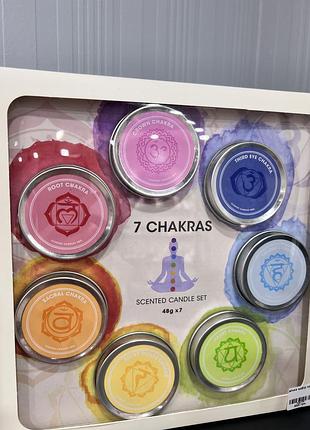 Набір аромасвічок 7 chakras