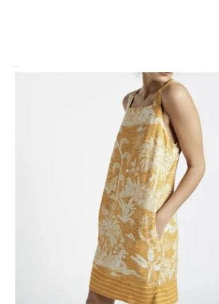 Льняной сарафан