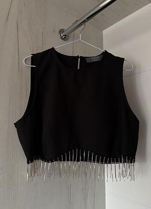 Кроп-топ блуза