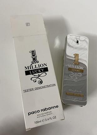 Тестер туалетна вода paco rabanne 1 million lucky 100мл