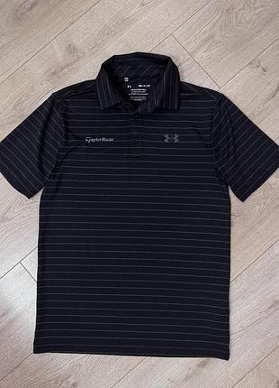 Чоловіча футболка поло від бренду under armour , оригінал, розмір s-m.
