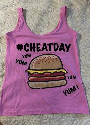 Майка гамбургер