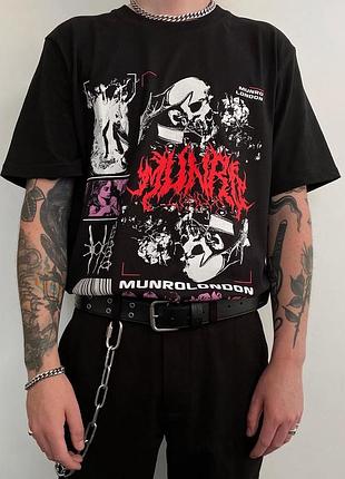 Футболка мерч гранж munrolondon