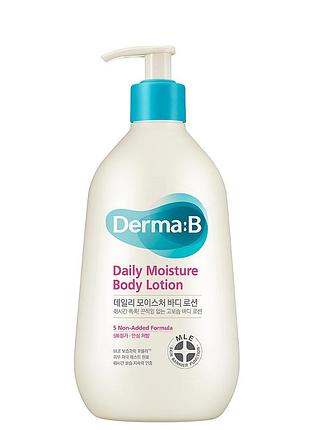 Ламелярний зволожуючий лосьйон для тіла derma:b daily moisture body lotion 400 мл
