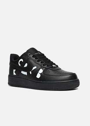 Кроссовки nike air force comme des garçon 5